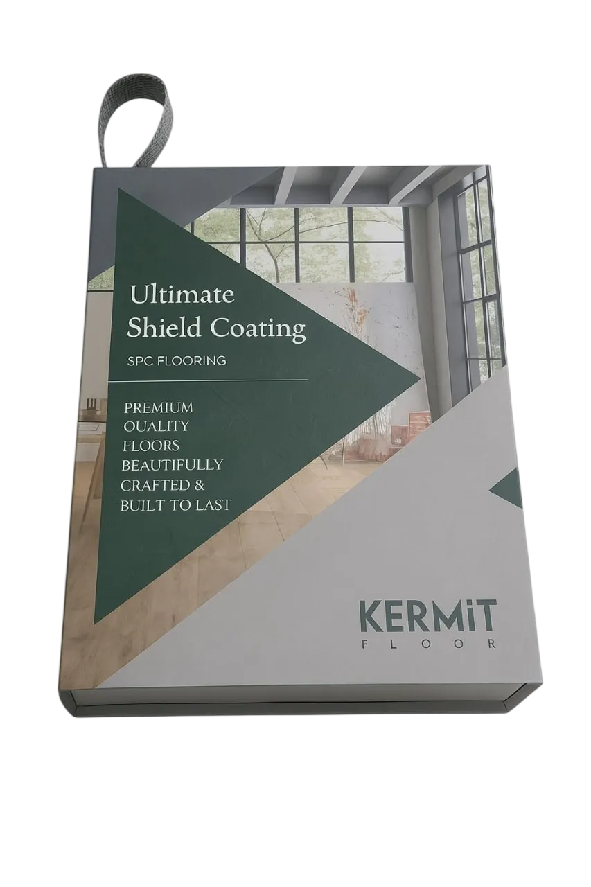 Custom rigid box color chart and paper options for luxury packaging